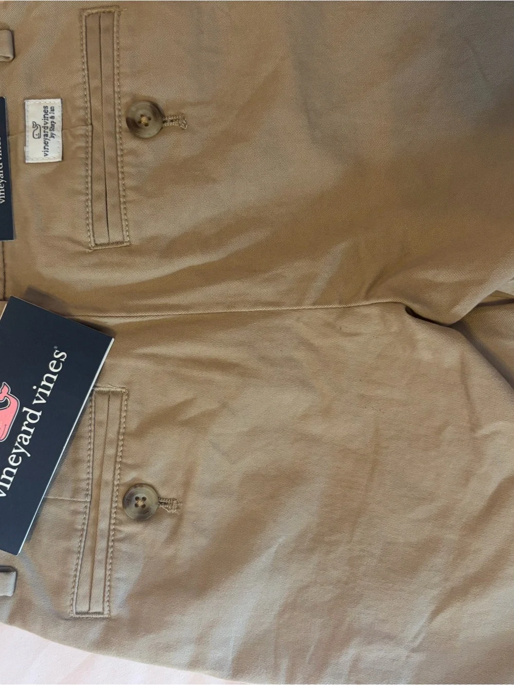 Vineyard Vines Boy’s Khaki Shorts - New